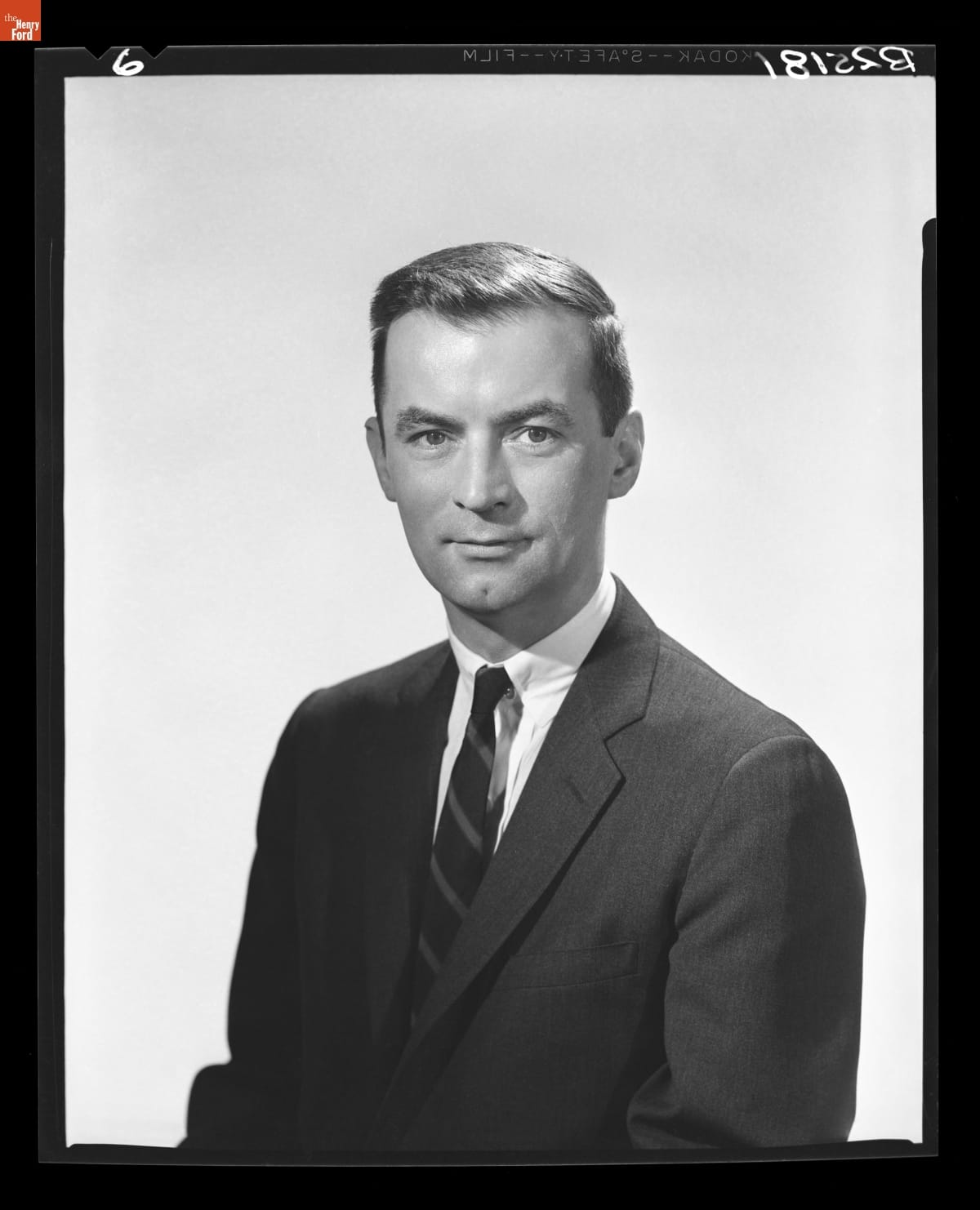 Portrait of Gerald Gibson, Decorative Arts Curator, Henry Ford Museum, February 1960