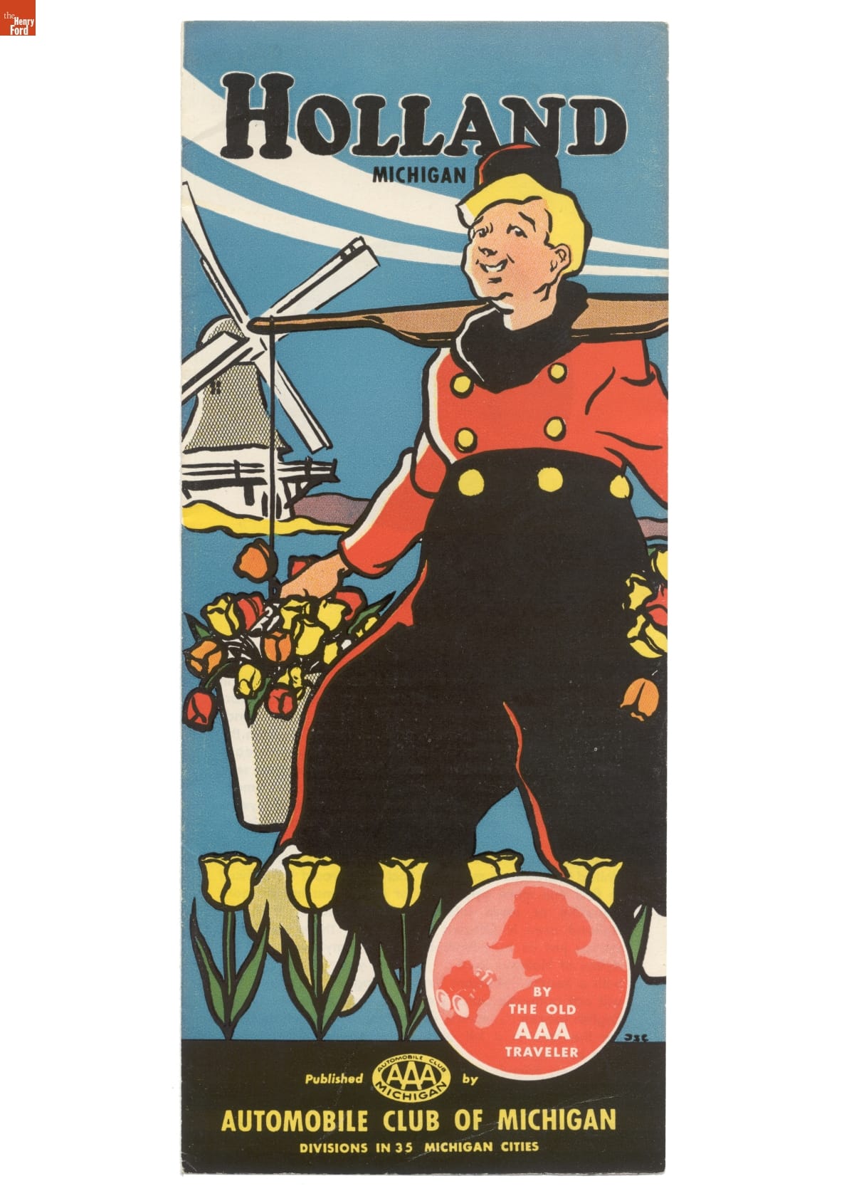 Travel Brochure for Holland Michigan, circa 1940