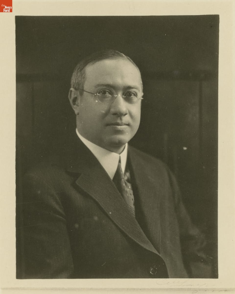 Portrait of Ernest G. Liebold, April 1925