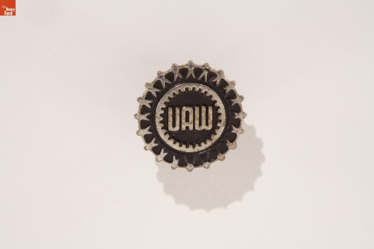 UAW Tie Tack, circa 1937