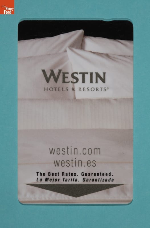 Westin Hotel Card Key, 2000-2010