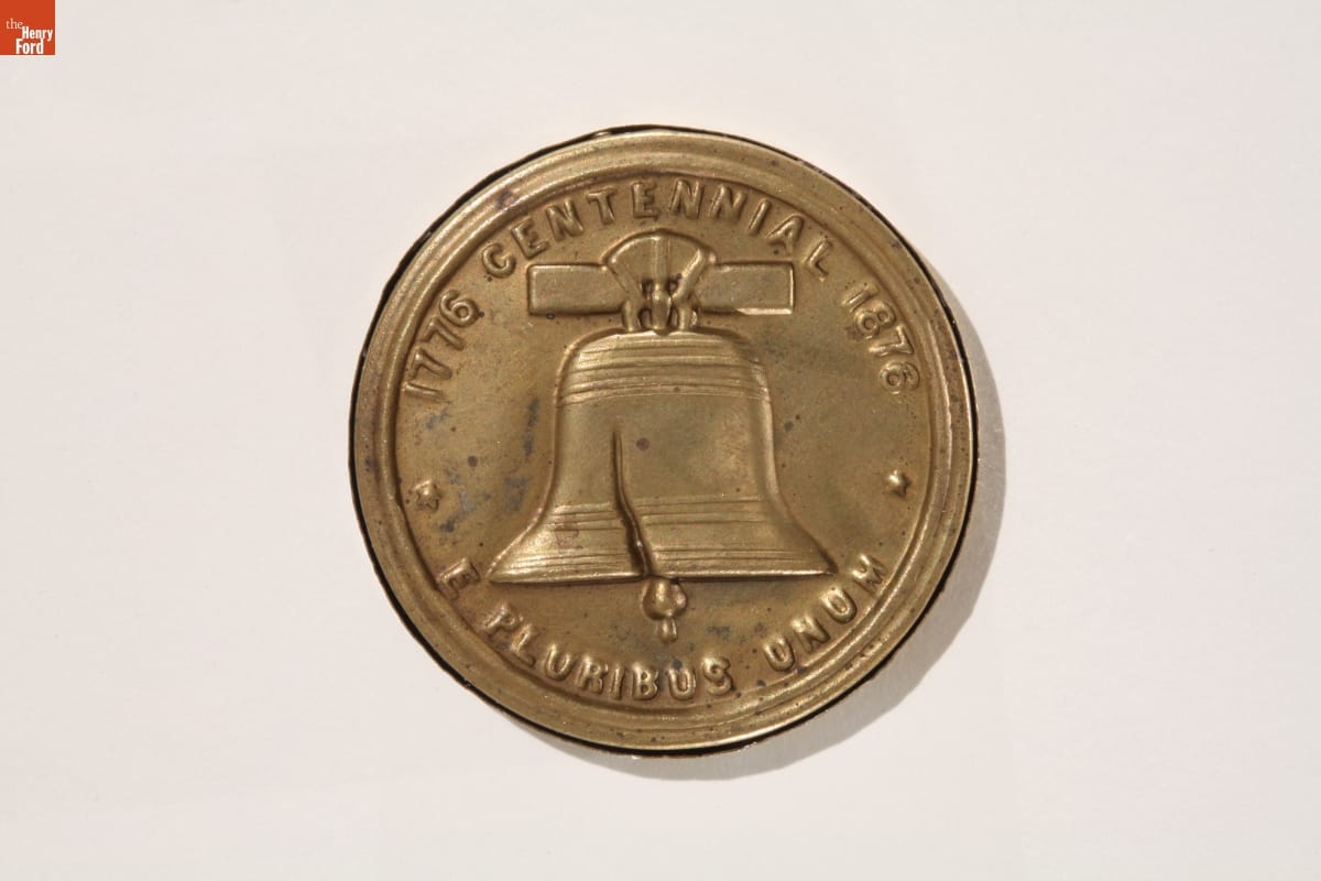 Centennial Exhibition Souvenir Container, 1876