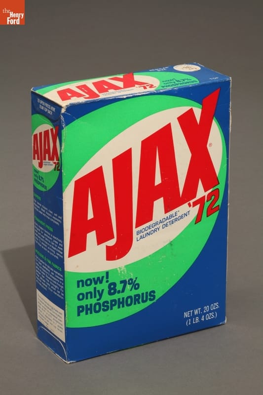Ajax Laundry Detergent, 1972-1974