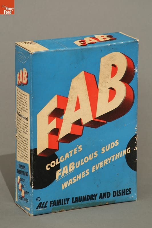 Fab Detergent, 1950-1959