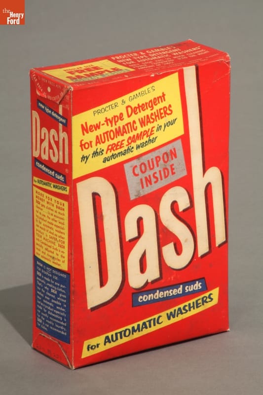 Dash Laundry Detergent, 1950-1959