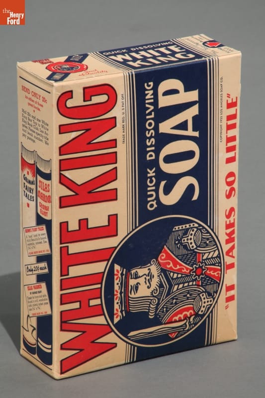 White King Quick Dissolving Soap, 1933-1940