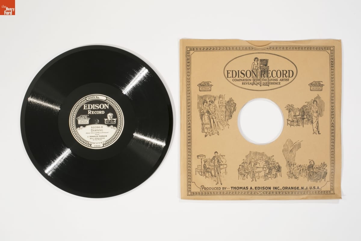 Diamond Disc Record, "Mister Aeroplane Man (Take Me Up To Heaven)" / "Dawning," 1927
