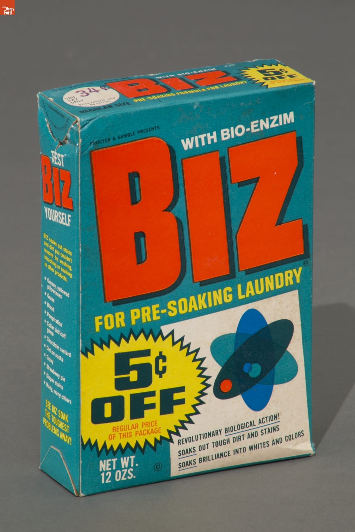 Biz Laundry Detergent, 1963-1968