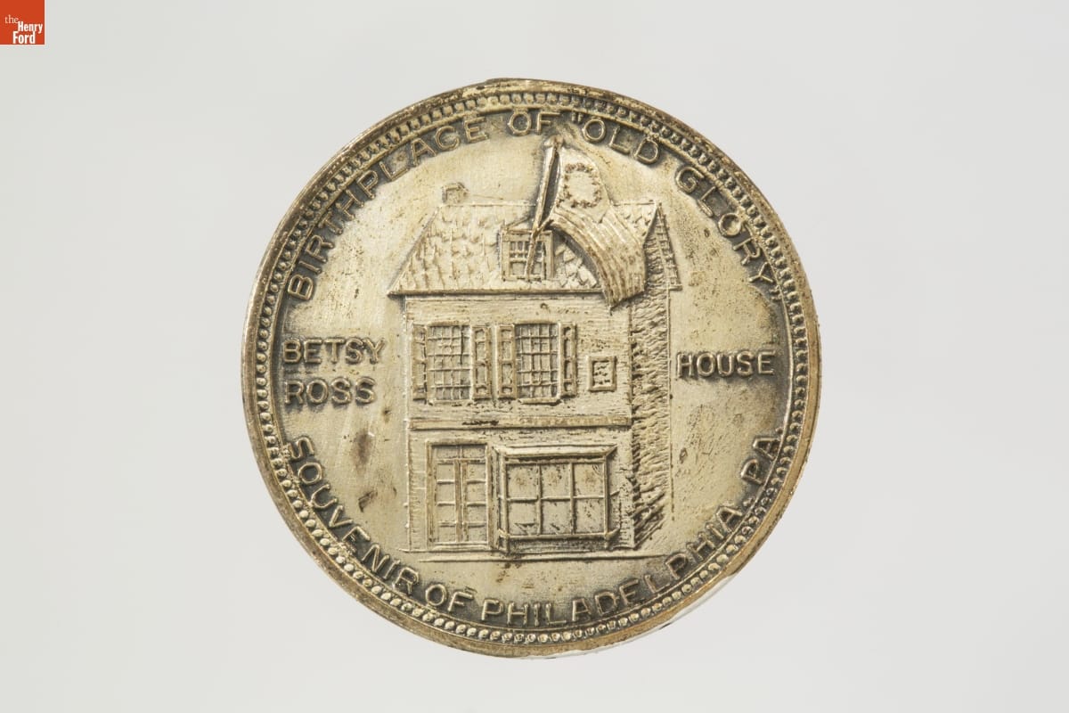 Sesqui-Centennial Souvenir Medal, Betsy Ross House: "Birthplace of Old Glory," 1926