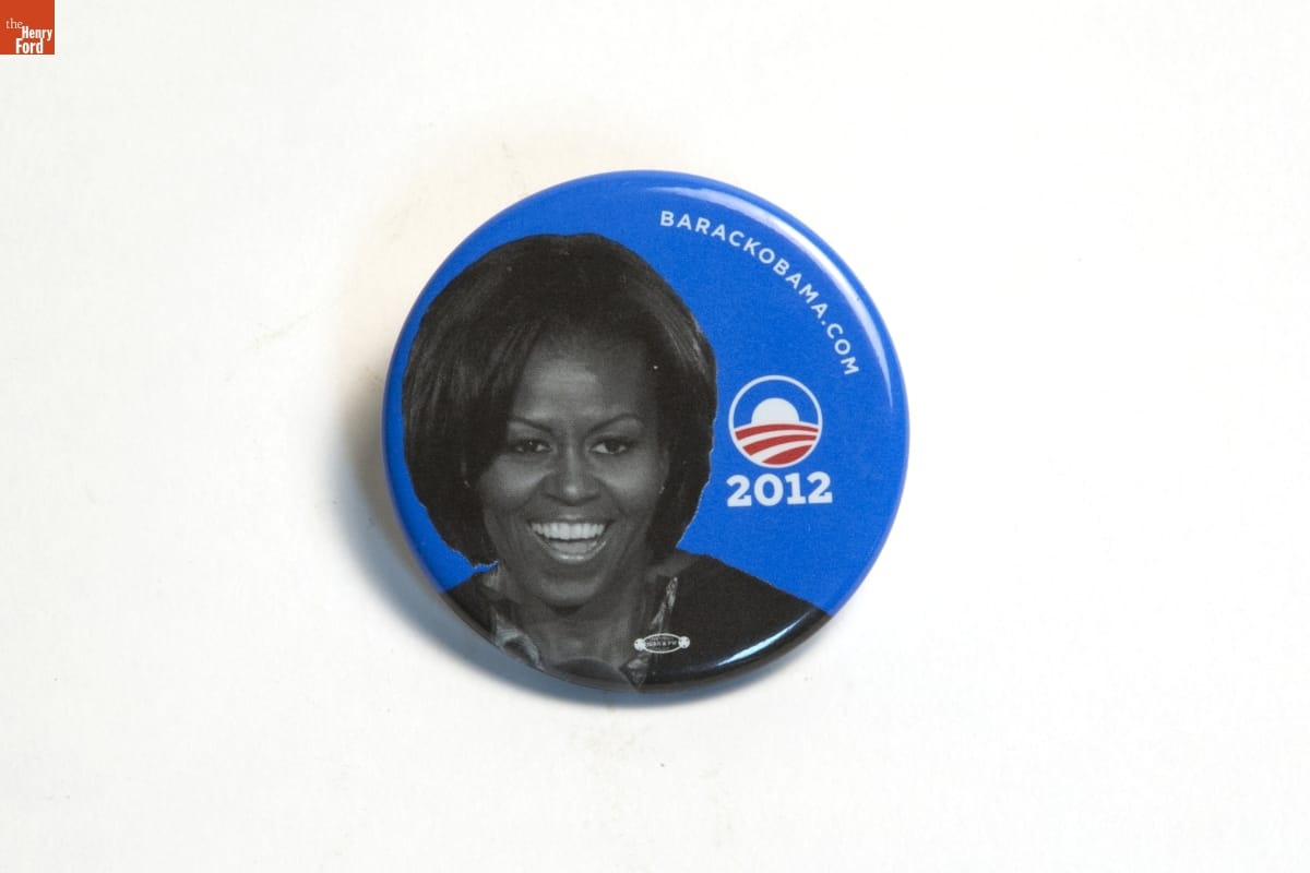 Michelle Obama Button, 2012
