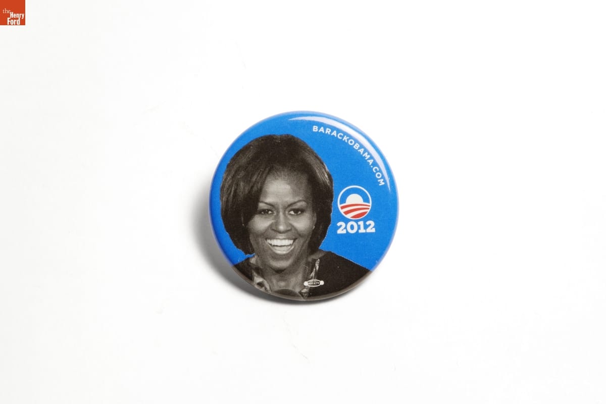 Michelle Obama Button, 2012