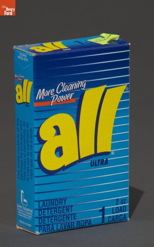 All Ultra Laundry Detergent, 1990-1999