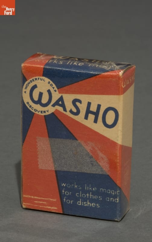 Toy Box of Washo Detergent, 1930-1939