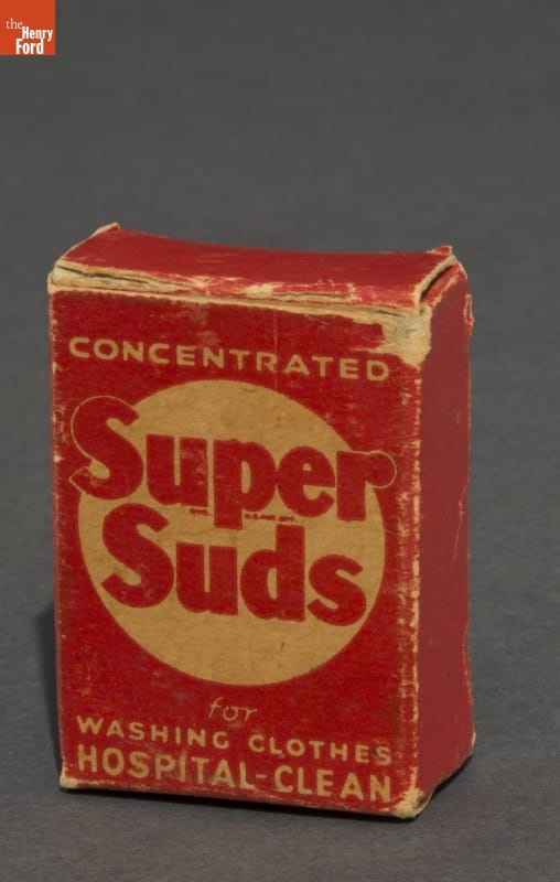 Toy Box of Super Suds Detergent, 1930-1949
