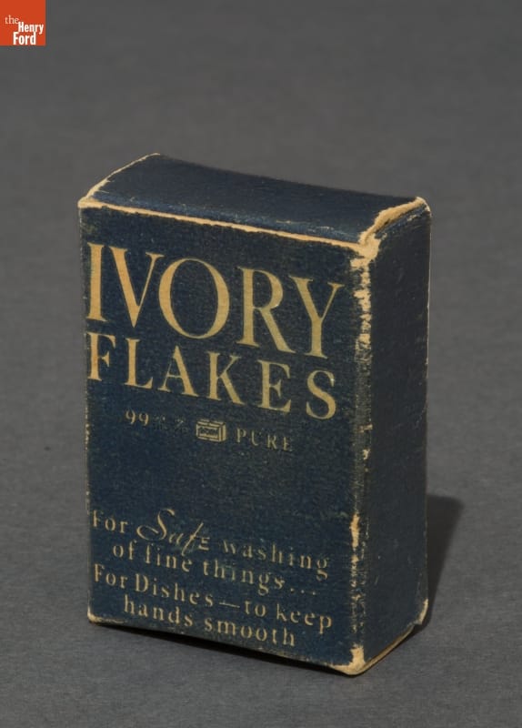 Toy Box of Ivory Flakes Detergent, 1930-1949