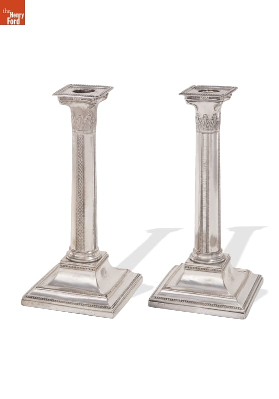 Candlesticks, 1770-1790