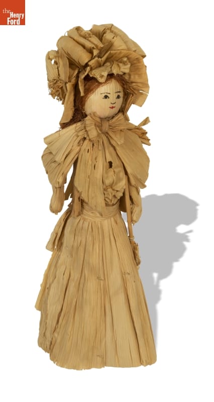 Cornhusk Doll, 1890-1900