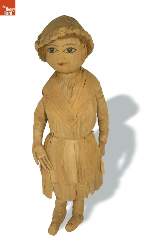 Cornhusk Doll, 1920-1940