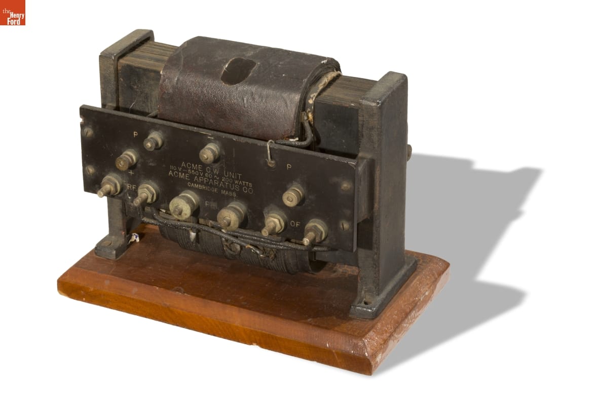 Continuous Wave Power Transformer, 1921-1922