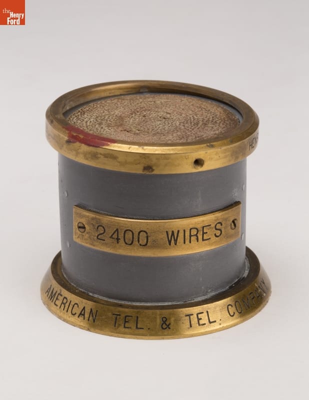 Section of Telephone Cable, 1910-1920