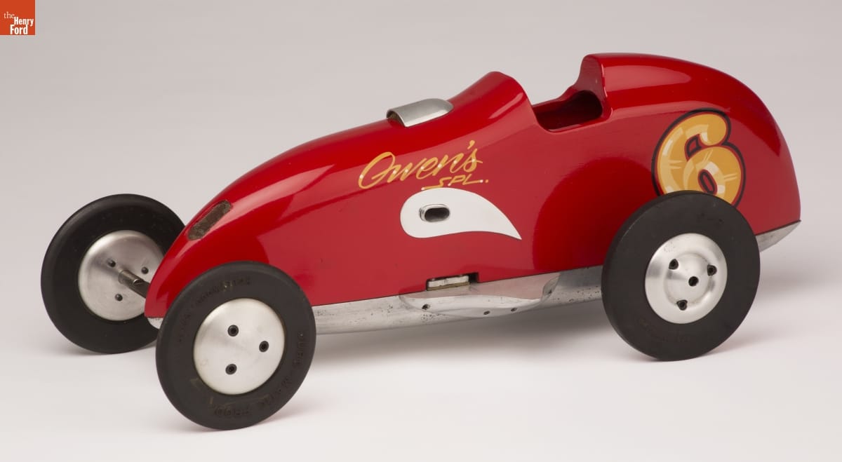 Owen's Gas-Powered Racing Tether Car, 1950