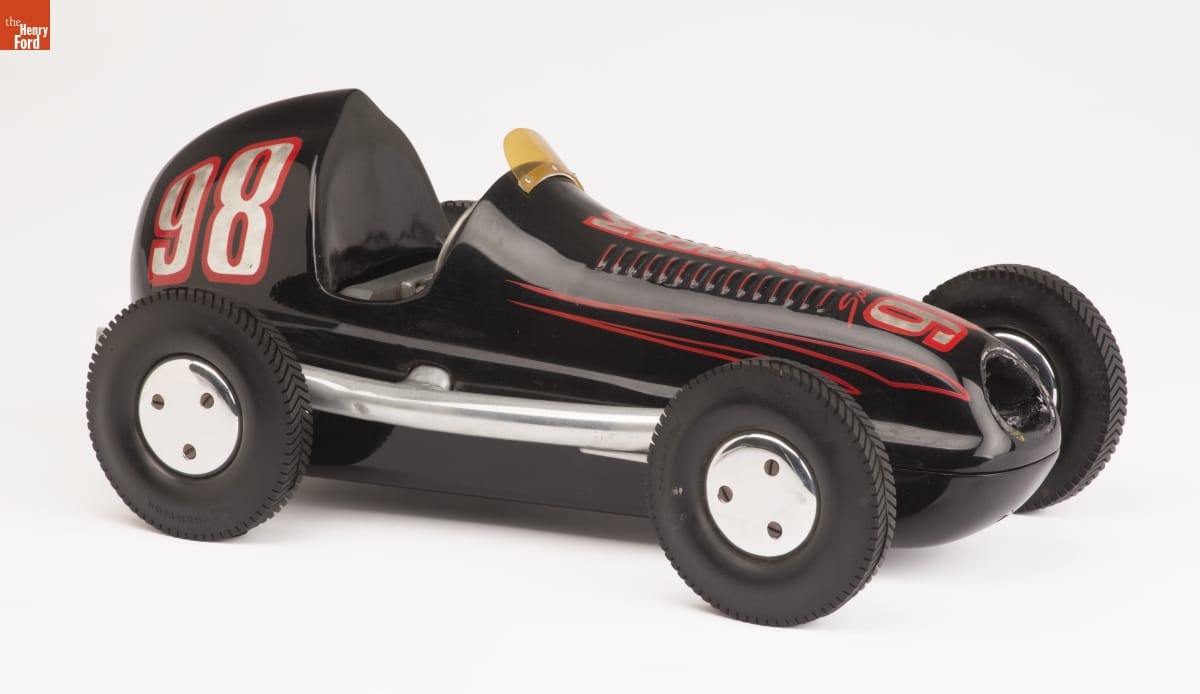"Melcraft Special" Gas-Powered Racing Tether Car, 1946