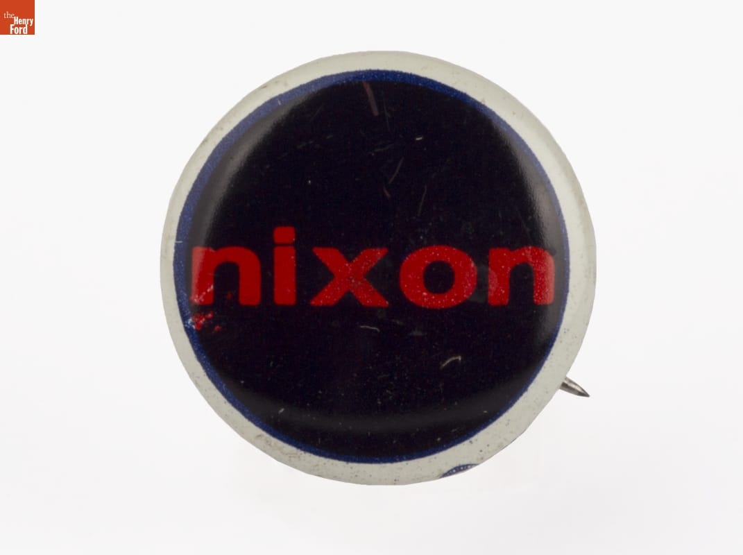 Richard M. Nixon Campaign Button, 1968-1972