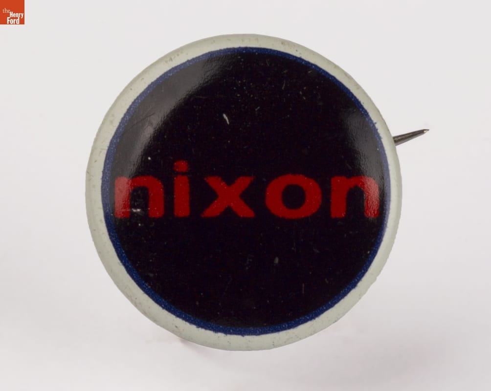 Richard M. Nixon Campaign Button, 1968-1972