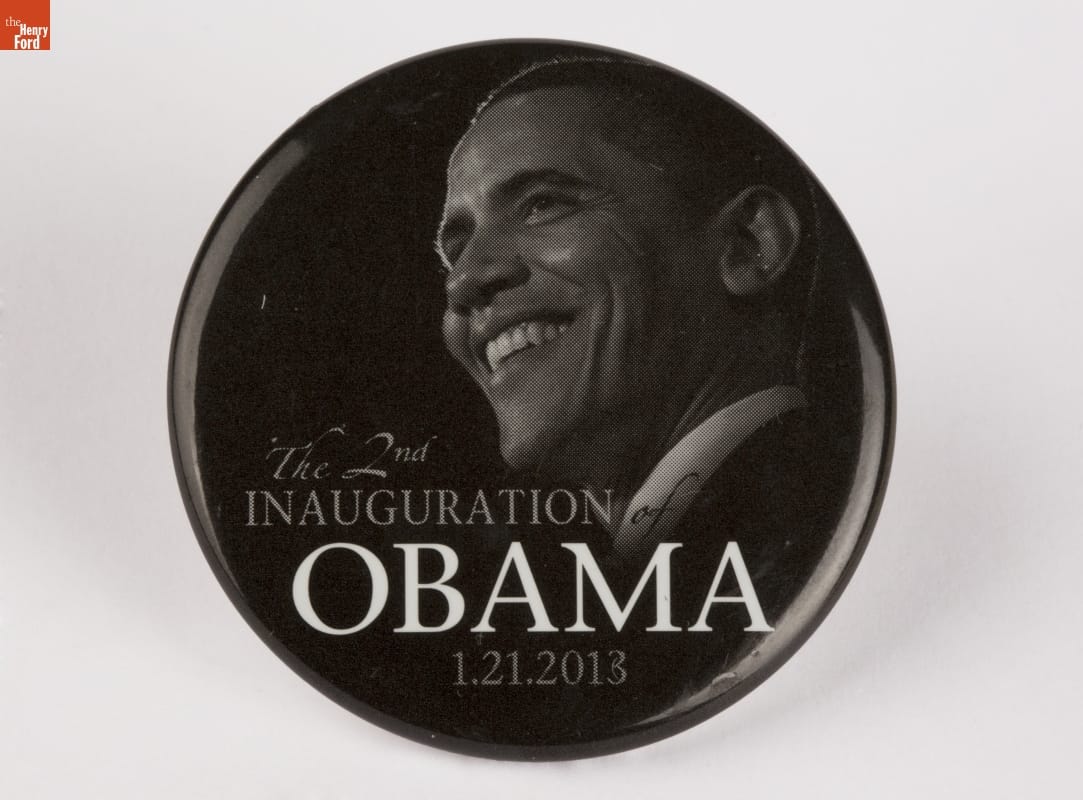 57th Presidential Inauguration Button, 2013