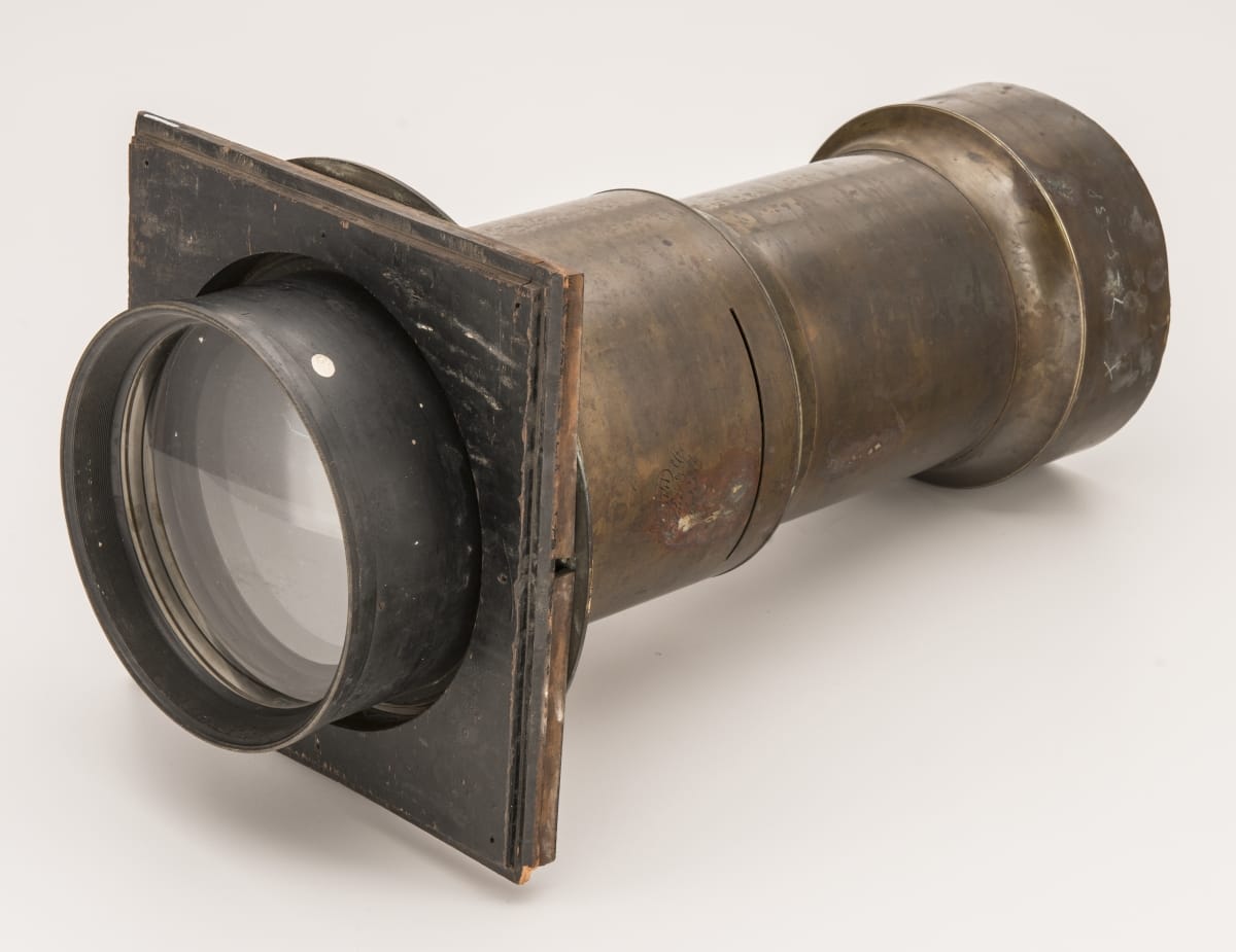 Usener Lens for Large Format View Camera, 1870-1882
