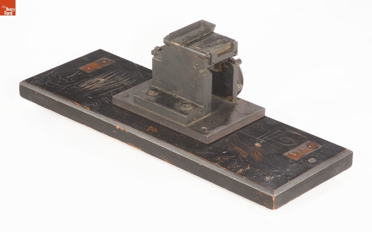 Edison Motion Picture Film Perforator, 1895-1920