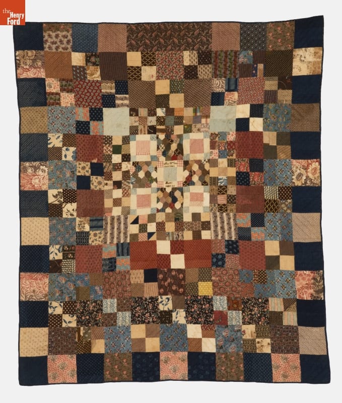 Quilt by Mary Williams Tobey, 1809