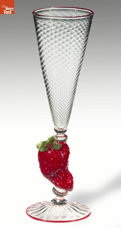 "Strawberry Goblet" by Joey Kirkpatrick and Flora Mace, 1991