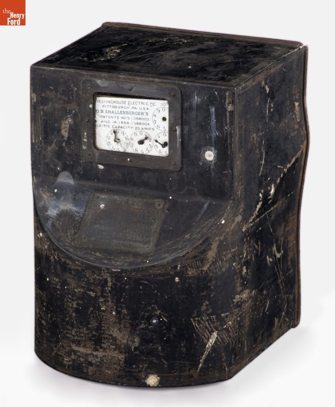 Westinghouse Shallenberger Ampere-hour Meter, 1888-1890