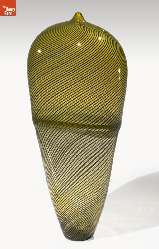 "Yellow and Black" by Lino Tagliapietra, 1992