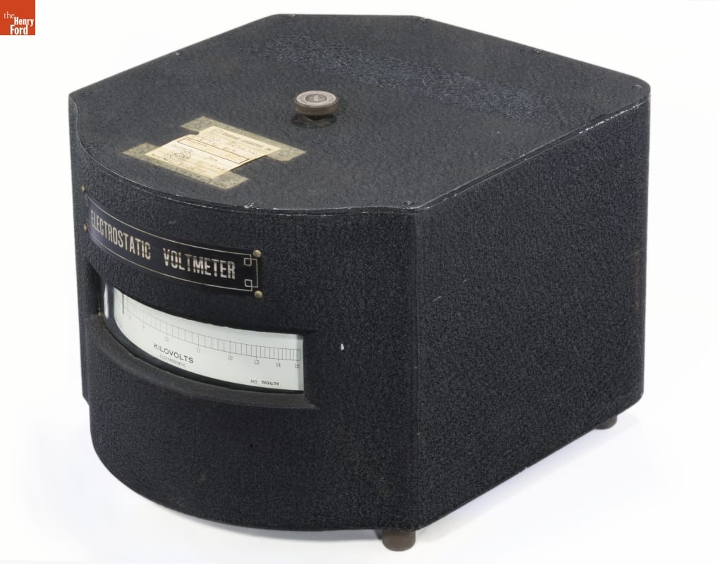 Sensitive Research Instrument Corporation Model ESH Electrostatic Voltmeter, Used by Ford Motor Company, circa 1968