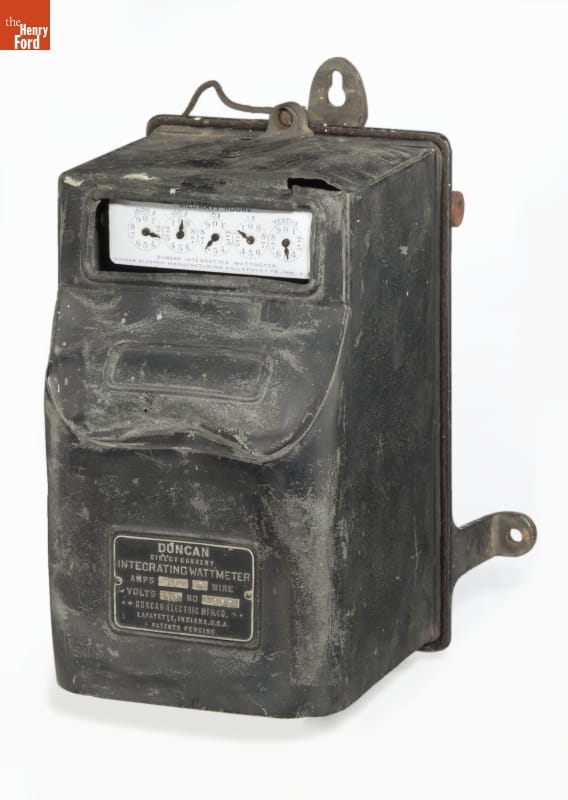 Duncan Model A Wattmeter, 1902-1908
