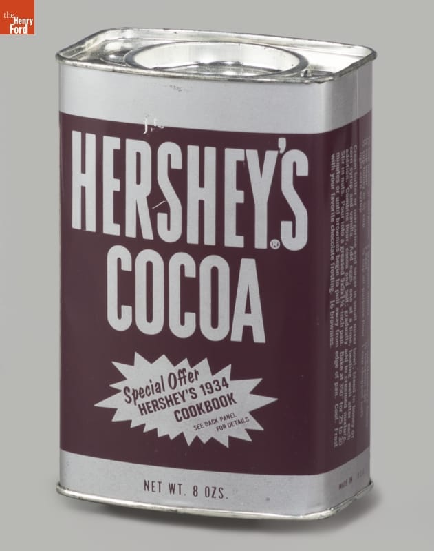Hershey's Cocoa Mix Tin, circa 1965