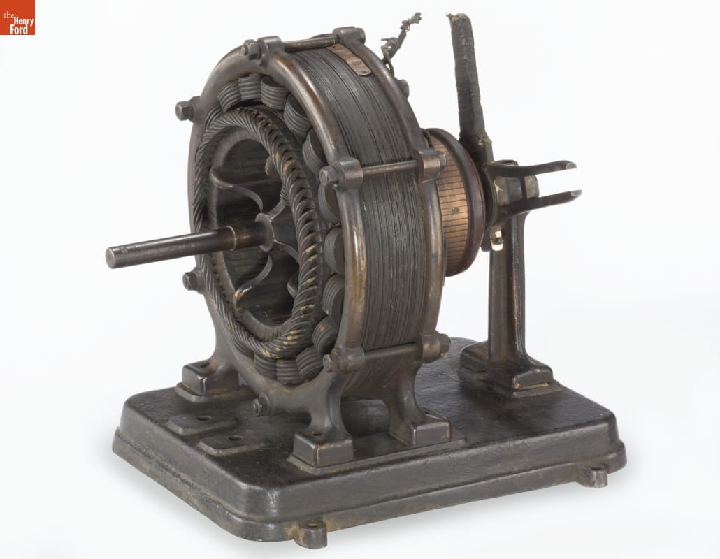 F. S. Hunting and C.A. Bradley Motor, circa 1890
