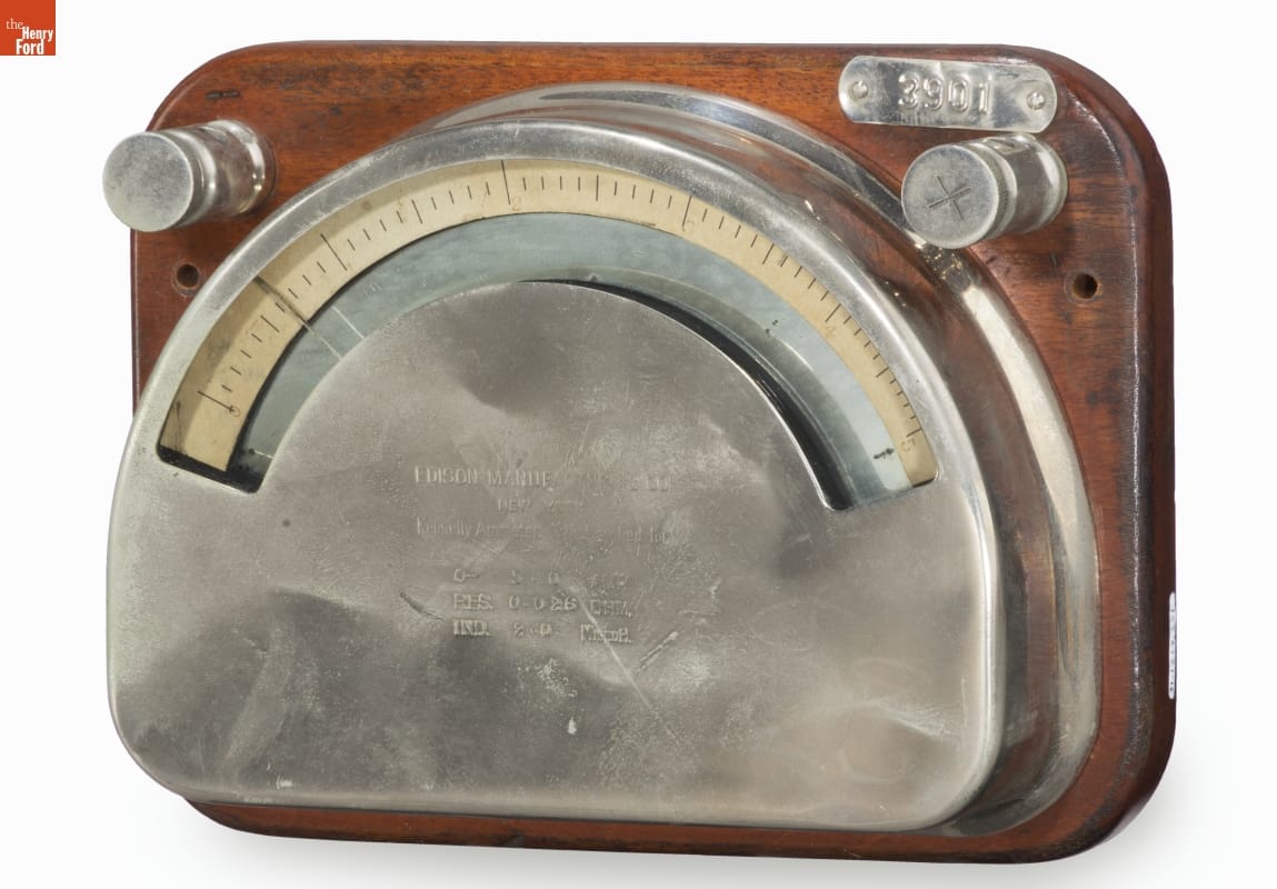 Edison Manufacturing Company Ammeter, 1889-1911