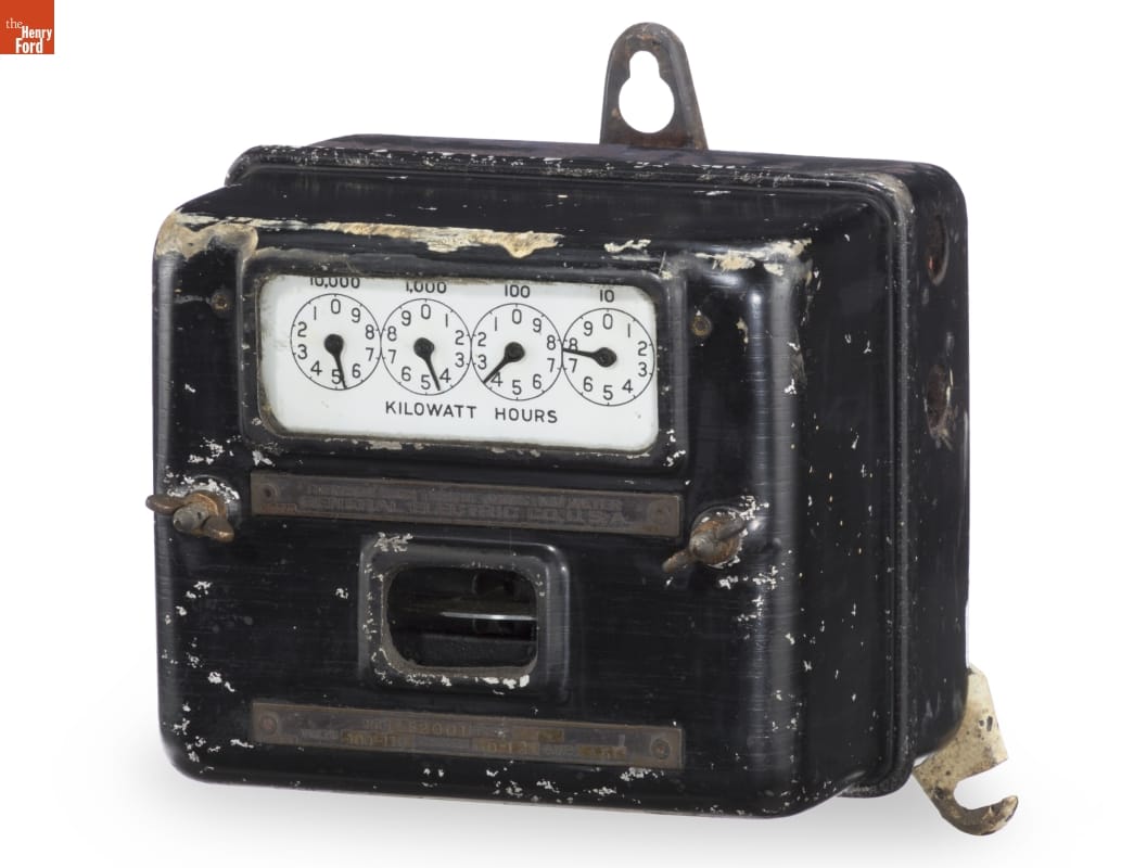 General Electric Thomson Type T High Torque Meter, circa 1907
