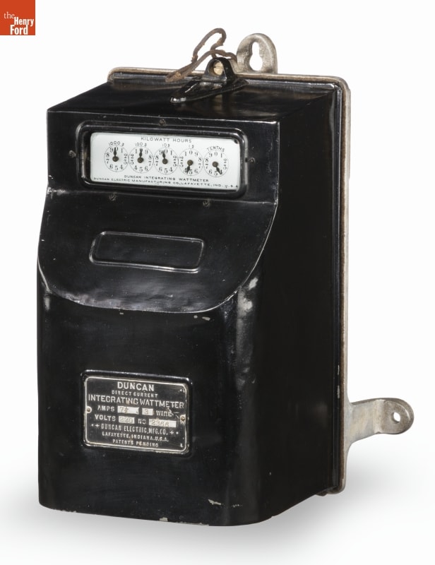 Duncan Model A Wattmeter, 1903
