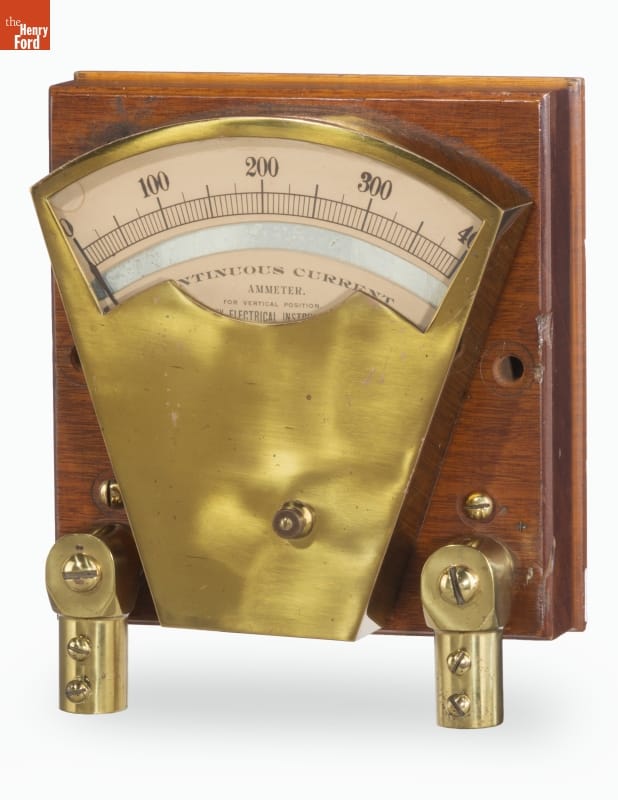 Whitney Switchboard Ammeter, circa 1893