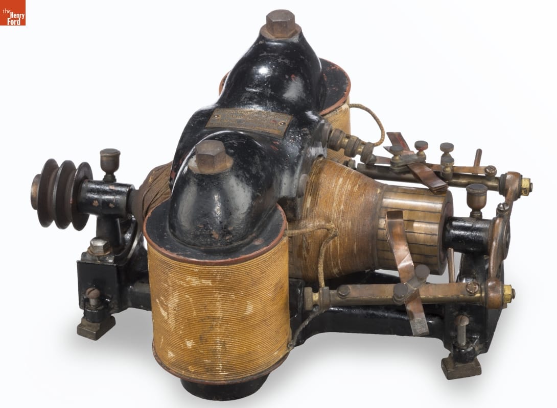 Edison General Electric Company Motor, Used at the Hotel Superior, 1889-1892