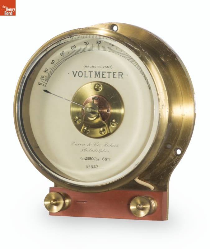 Queen & Company Voltmeter, 1893-1912
