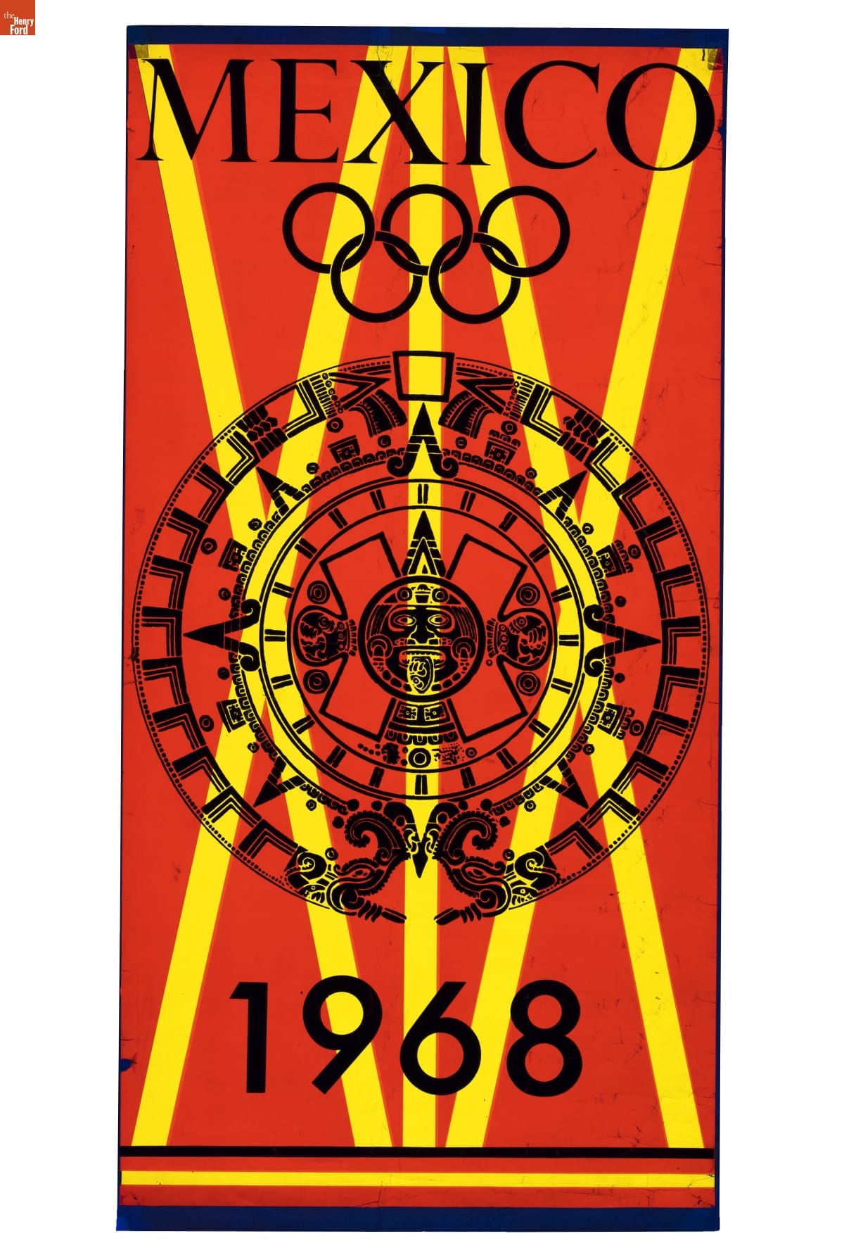 Mexico Olympics Poster, 1968
