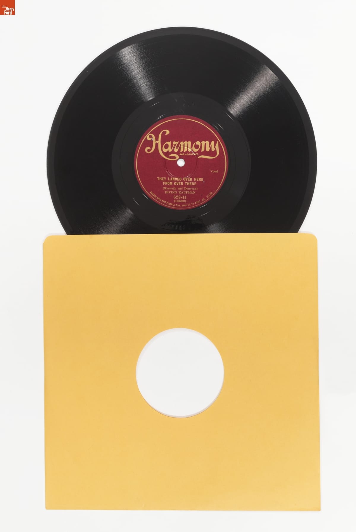 Phonograph Record, "Fitzmaurice, von Huenefeld and Koehl" and "They Landed Over Here From Over There," 1928