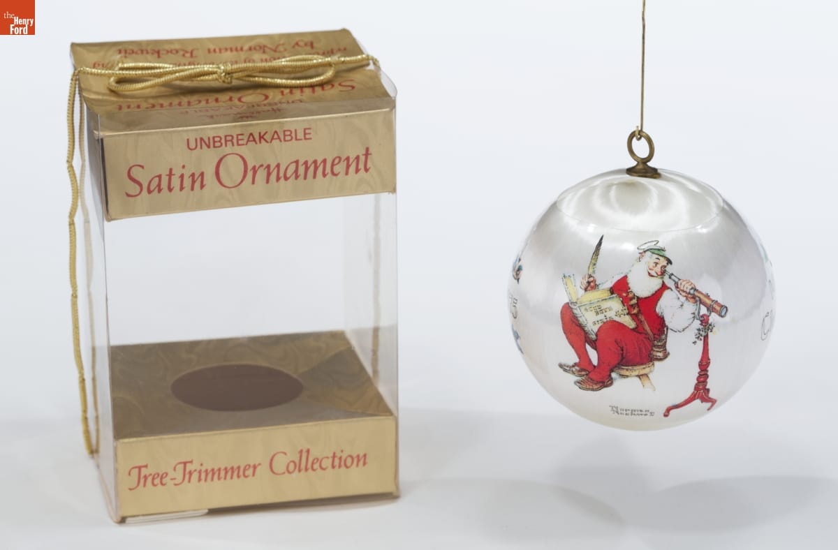 Hallmark "Norman Rockwell" Christmas Ornament, 1975