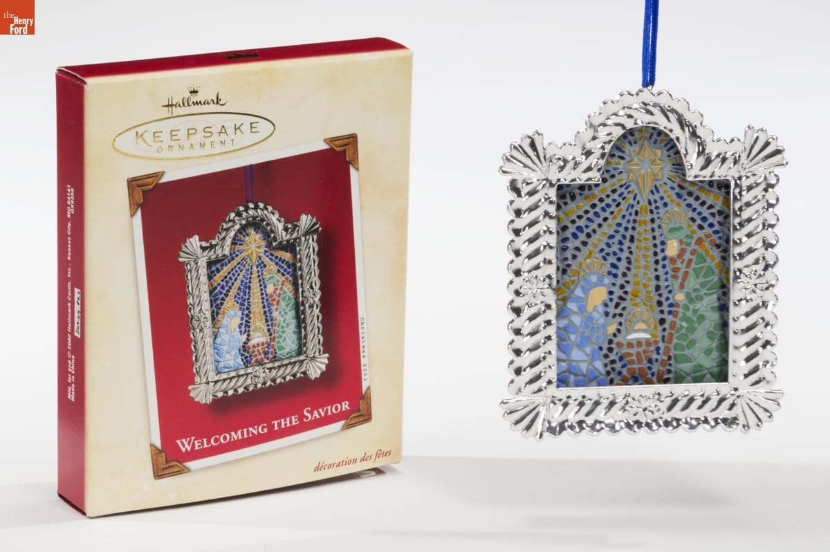 Hallmark "Welcoming the Savior" Christmas Ornament, 2002