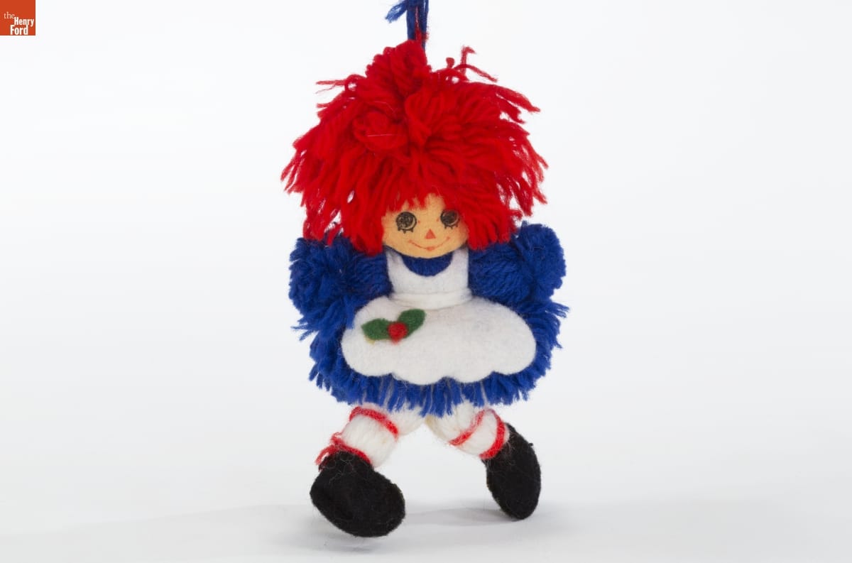 Hallmark "Yarn Ornament: Raggedy Ann" Christmas Ornament, 1975